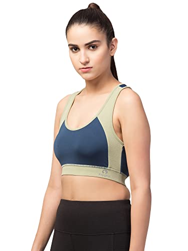 Image of Kopykat Women's Non Padded Wire Free Fourway Karara Lycra Sports Bra