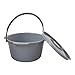 McKesson Commode Replacement Bucket with Handle and Lid, 7.5 qt, 1 Count