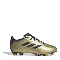 adidas Kids Goletto VIII Juniors Firm Ground Football Boots Gold/Black 10 UK Child