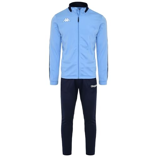 Kappa SALCITO Kappa Chándal deportivo Salcito Tkt, Azul cielo/Azul marino, M