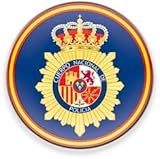 Martinez Albainox AB Imán para frigorifico y Nevera con Logo de Escudo Cuerpo Nacional Policia, diametro de 5 cm, Potente, magnético, Decorativo, Regalo
