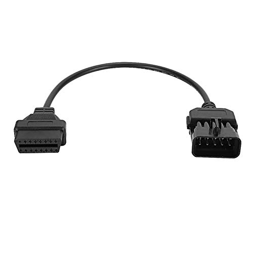 Adaptateur câble de Diagnostic 10Pin à 16Pin OBD2 pour, Connexion fiable et Rapide - Compatible OP COM, Remplacement Direct pour Outils Diagnostic véhicules