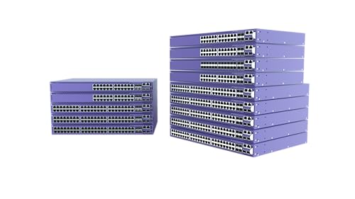Image of Extreme Networks ExtremeSwitching 5420M-48W-4YE 48-Port 90W PoE+ Modular Ethernet Switch - 4X 25GbE SFP28 Uplinks, Stackable, Layer 3, ExtremeCloud IQ Cloud-Managed