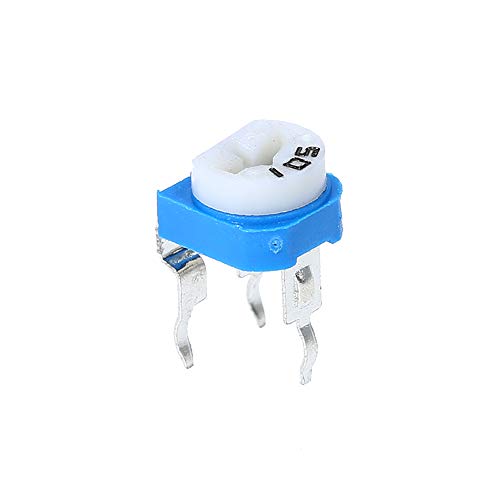 Loijon 100 pcs 10 Valores 500~1 M ohm Resistência Variável 6mm Potenciômetro RM065 Preset Carbono Ho