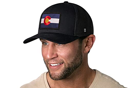 Image of HAKA State Flag Series Trucker Hat for Men & Women, Adjustable Baseball Hat, Golf Hat Snapback