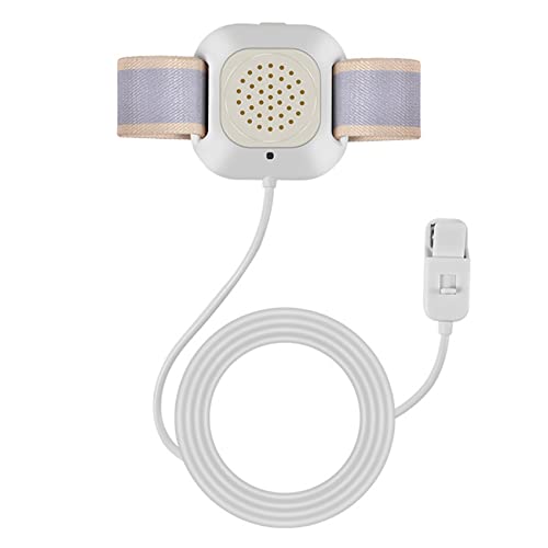 SNOWINSPRING Alarma para Mojar la Cama Sensor Inteligente para PañAles de Desgaste Brazo Alarma para Mojar la Cama para BebéS NiñOs PequeñOs NiñOs Adultos Mayores (A)