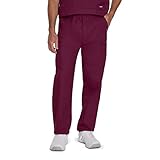 Landau Men's Cargo Scrub Pant, Wine, Medium
