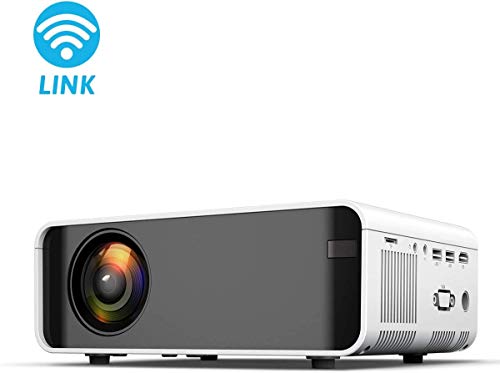 Yontex Projecteur sans fil Wifi 4500 lm Blanc