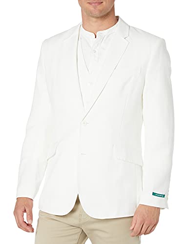 Cubavera Men's Easy Care Linen-Blend Jacket