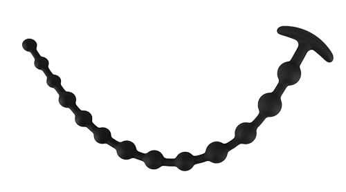 Black Velvets Anal Bead Chain Noir 1,7-3,0 cm