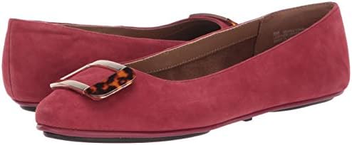 Aerosoles Women's Sensational Ballet Flat, Dark Red Suede, 5.5 M US | Image 6
