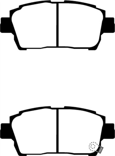 Image of EBC Brakes Yellowstuff 4000 Series Street DP41459R to Fit SCION,TOYOTA