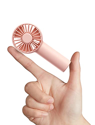JISULIFE Mini Ventilator Batteriebetriebener Handventilator mit 2000 mAh Batterie oder...