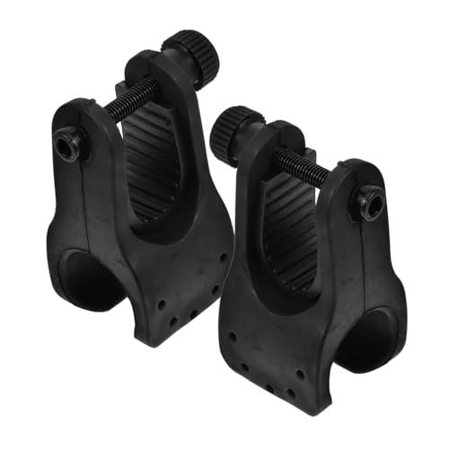 PLAFOPE 2個ゴム製松葉杖ホルダー 車椅子用杖サポート 電動スクーター対応 ユニバーサル設計 用も可