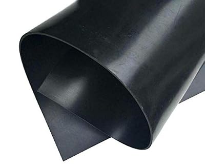 Neoprene Rubber Sheet, Rolls, Strips 1/8" (.125") Thick x 6" Wide x 10' Long Solid Rubber