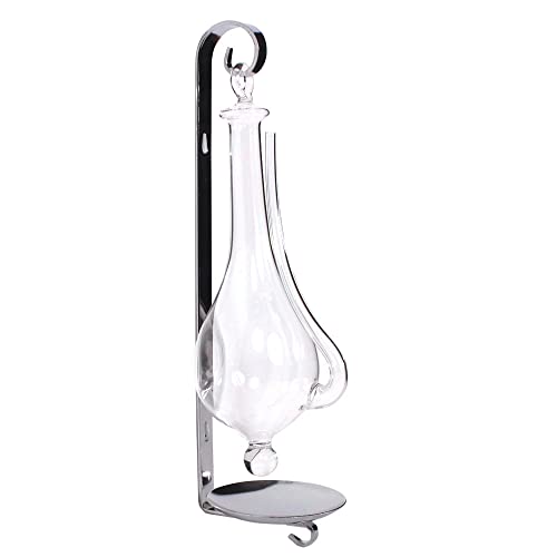 Ambient Weather WS-B1025C Antique Storm Glass Wall Mount Liquid Barometer thumb #2