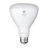 GE Refresh 2-Pack 65 W Equivalent Dimmable Daylight Br30 LED Light Fixture Light Bulb