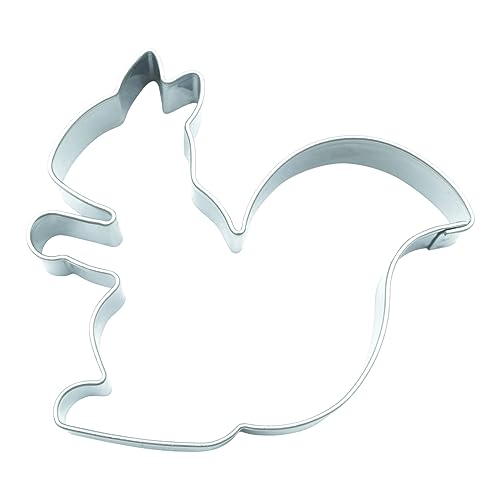 BekkiB - Ausstechform 'Eichhörnchen' - ca. 5,6 cm, Ausstecher aus Edelstahl, spülmaschinengeeignet - 241