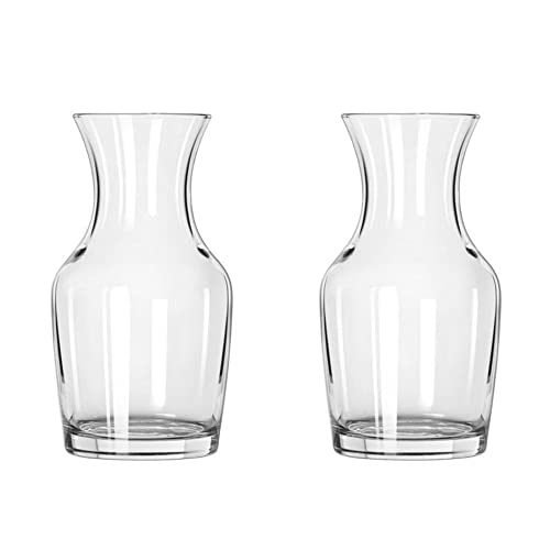 Image of Combo of 2 Decorative Pot Glass Vase for Water Plants| Flower Vases for Centerpieces Living Room Kitchen Office Wedding, Clear