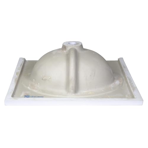 Image of 25 Inch Cultured Marble Vanity Top with Backsplash, Improved Package, White - Design House, 586222
