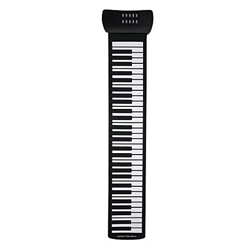 FZYE Main Roll Piano 61 Touches Pliable en Silicone Rechargeable Clavier Électrique Instrument de Musique Piano Pliant Électronique Portable Flexible Électronique 61 Touches Piano - Les Beatles, Paul McCartney, John Lennon, RIngo Starr, George Harrison FZYE Main Roll Piano 61 Touches Pliable en Silicone Rechargeable Clavier Électrique Instrument de Musique Piano Pliant Électronique Portable Flexible Électronique 61 Touches Piano – Image 6