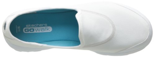 Skechers Performance Women's Go Walk Slip-On Walking Shoes, White, 7.5 M Us #TOP4