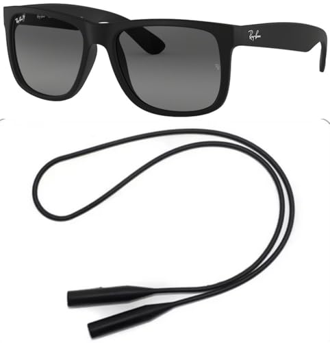 Ray-Ban RB4165F Sunglasses Bundle: RB 4165F JUSTIN and Universal Anti-slip Silicone Leash2
