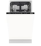 Gorenje GV 561 D10 Vollintegrierbarer Geschirrspüler / 45cm/ 11 Maßgedecke / 3 Körbe / 5 Programme/Inverter Motor/SpeedWash/ 3 in 1 Funktion/TotalDry/vollständiger Überlaufschutz, Dekorfähig