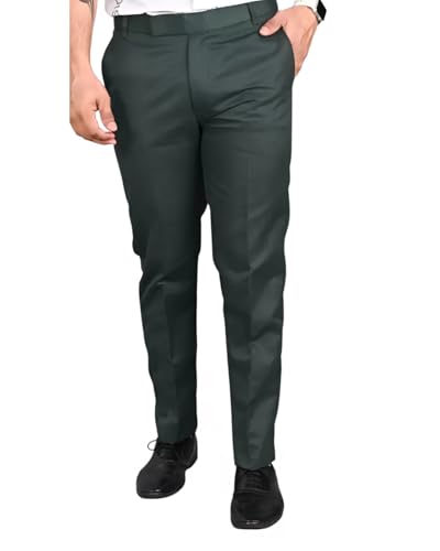 Image of Men's Slim Fit Formal Trouser for Regular Fit