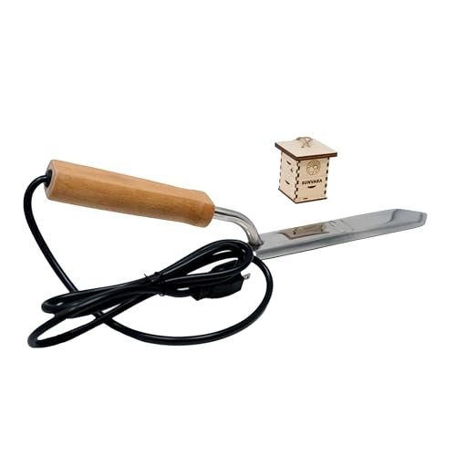 Sunvara SV-0020 Honey Bucket With Gate 5 Gallon Kit - Stainless Steel Double Layer Strainer, Uncapping Knife Honey Scrapper Tool Beekeeping Equipment, Honey Extractor Equipment thumb #5
