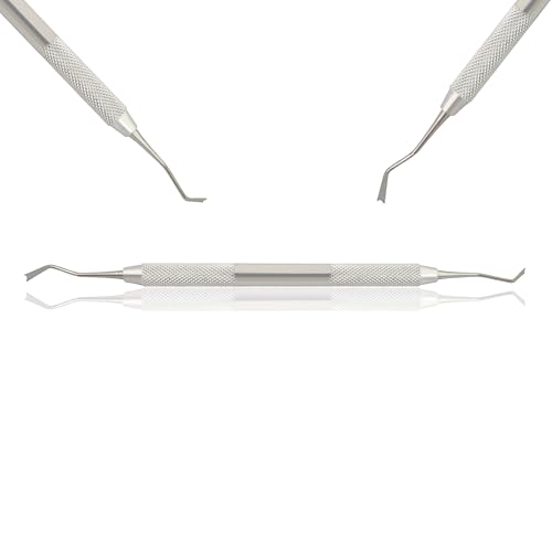 MASTERYD Orthodontic Ligature Director Tucker Tying and Tucking Double Sided Hollow Grip Handle Stainless Steel Instrument Tool DN-2484