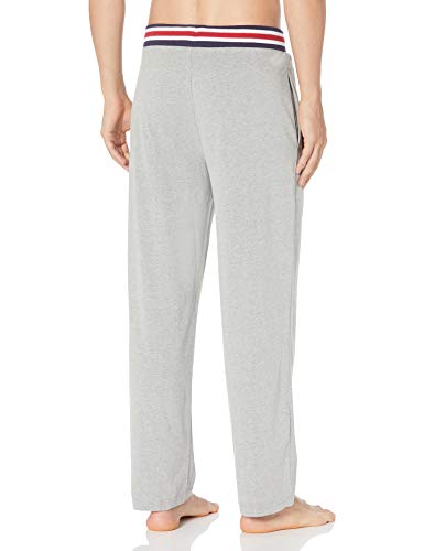 IZOD Men's Poly Sueded Jersey Knit Pant with Striped Waistband3