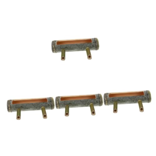 ibasenice 4pcs Water Fountain for Garden Decor Elegant Outdoor Fountain with Versatile Design Soothing Flowing Effect for Patios and Aquariums