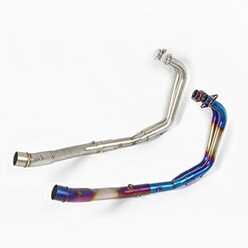 YZF-R25 R3 MT03 MT25 エキパイ 触媒付き(中間パイプ付き) Amazon | YZF R25 R3 MT25 MT03 対応 エキゾーストパイプ 汎用