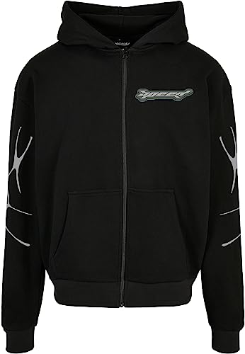 Sweatshirt à capuche homme Mister Tee MT2648 veste molleton zippée coupe ajustée anti-vent