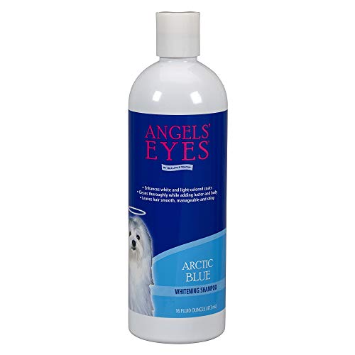 Angels’ Eyes Whitening Shampoo for Dogs - 16 oz - Arctic Blue