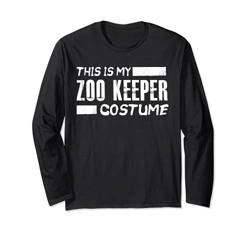 This is my Zoo Keeper Costume Funny Halloween Holiday Manga Larga
