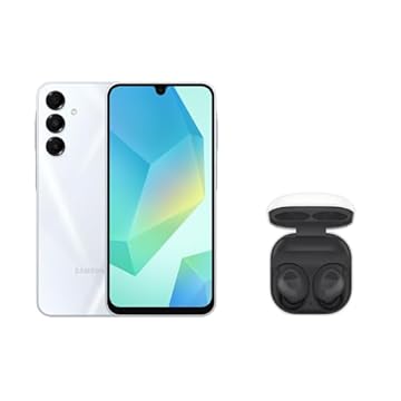 Samsung Combo Celular A16 5G 256GB - Cinza + Galaxy Buds FE - Grafite