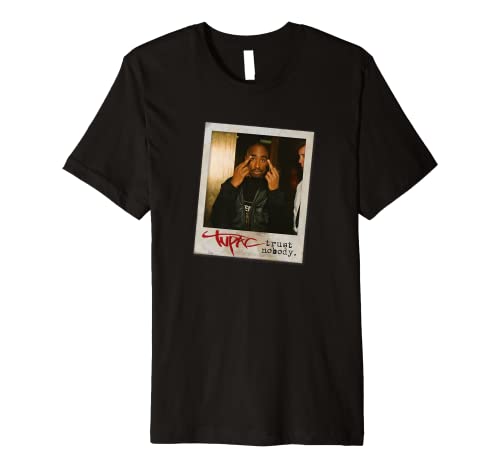 Tupac Trust Nobody Photo Premium T-Shirt