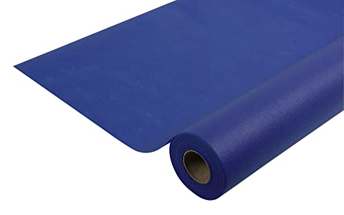 Pronappe Tischdecke R785046I Einweg-Tischdecke aus Spunbond-Vlies Länge 50m Breite 1,20m (pro Rolle) Farbe Marineblau Reißfester, wasserabweisender und abwischbarer Stoff