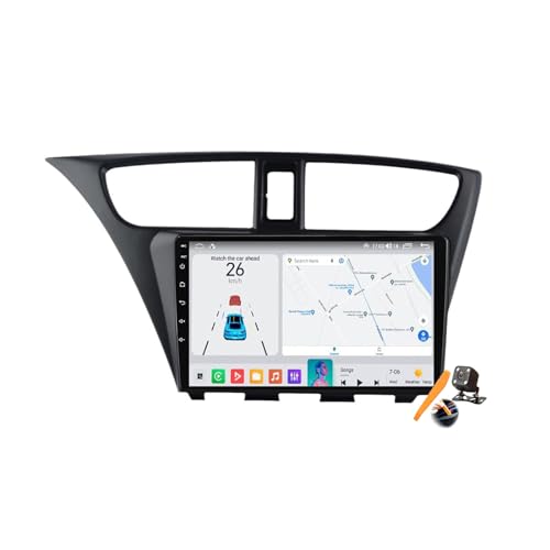 Mise à niveau Android 15.0 Autoradio GPS Écran tactile 9'' Civic
