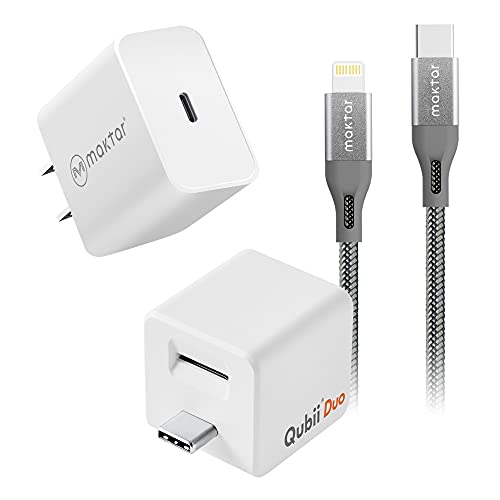 斗*︎様 新品未使用 maktar Qubii Duo USB Type-C ホ Amazon | Maktar Qubii Duo USB Type C ホワイト (microSD 256GB