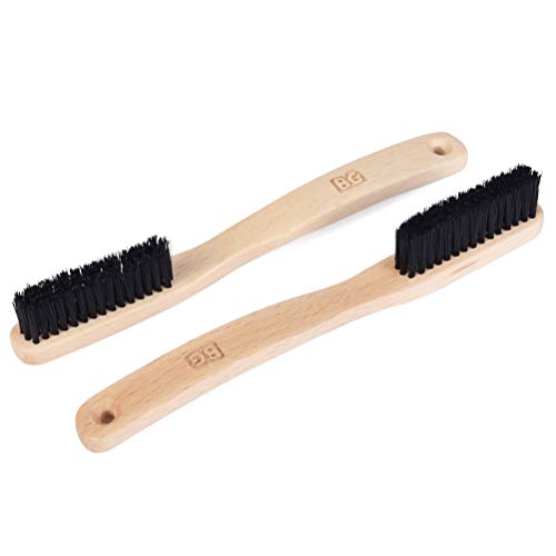 BG Climbing | Cepillo de escalada para tiza (2 unidades) | Hecho de madera de caucho reciclada Cover