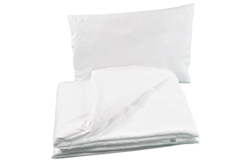 Antiallergisch 2 teiliges Set Kissen 40x60 cm Bettdecke 120x90 cm oder 135x100 cm ekmTRADE (Bettdecke 120x90 cm + Kissen 60x40 cm) Cover