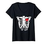 Photo Gallery donna halloween spooky skeleton birra bevitore pizza amante gravidanza maglietta con collo a v Photo Gallery donna halloween spooky skeleton birra bevitore pizza amante gravidanza maglietta con collo a v