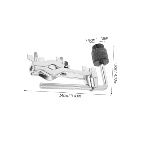 Pinza Soporte Ajustable para Platillos de Batería Compatible con Set de Batería y Jazz miniatura 2
