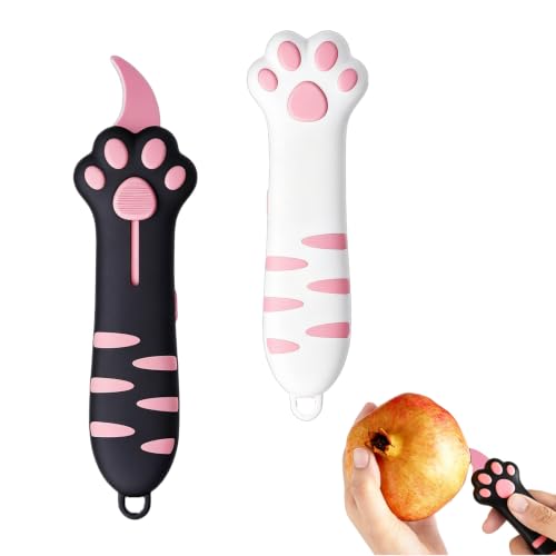hdsgds 2Pcs Cat Claw Box Cutter.Cat Paw Box Cutter Fast Cardboard Opener with Cover Ergonomic Anti-Slip Handle Multi-Purpose Box Opener for Packages Shipping Boxes & Tape Cutting