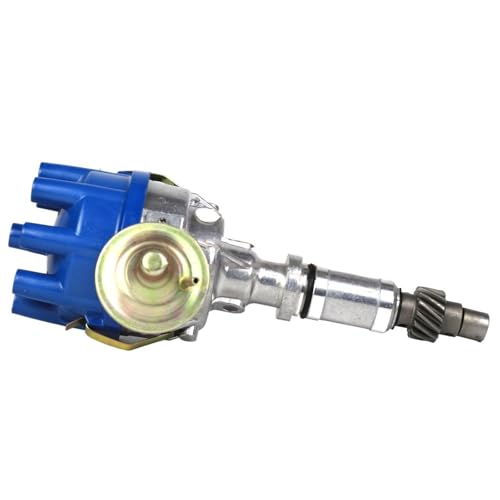 Distribuidor de encendido Lucas 35D con tapa azul para un rendimiento estable en Land Rover V8