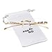 ADE WU Vintage Rimless Sunglasses Retro Gold Metal Frameless Rectangle Clear Lens Sun Glasses for Men Women