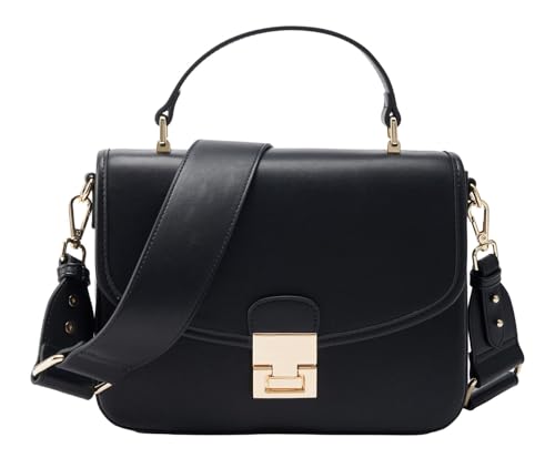 Bolso SEIDENFELT MANUFAKTUR Viiala Handbag Black en color negro de diseño clásico 1